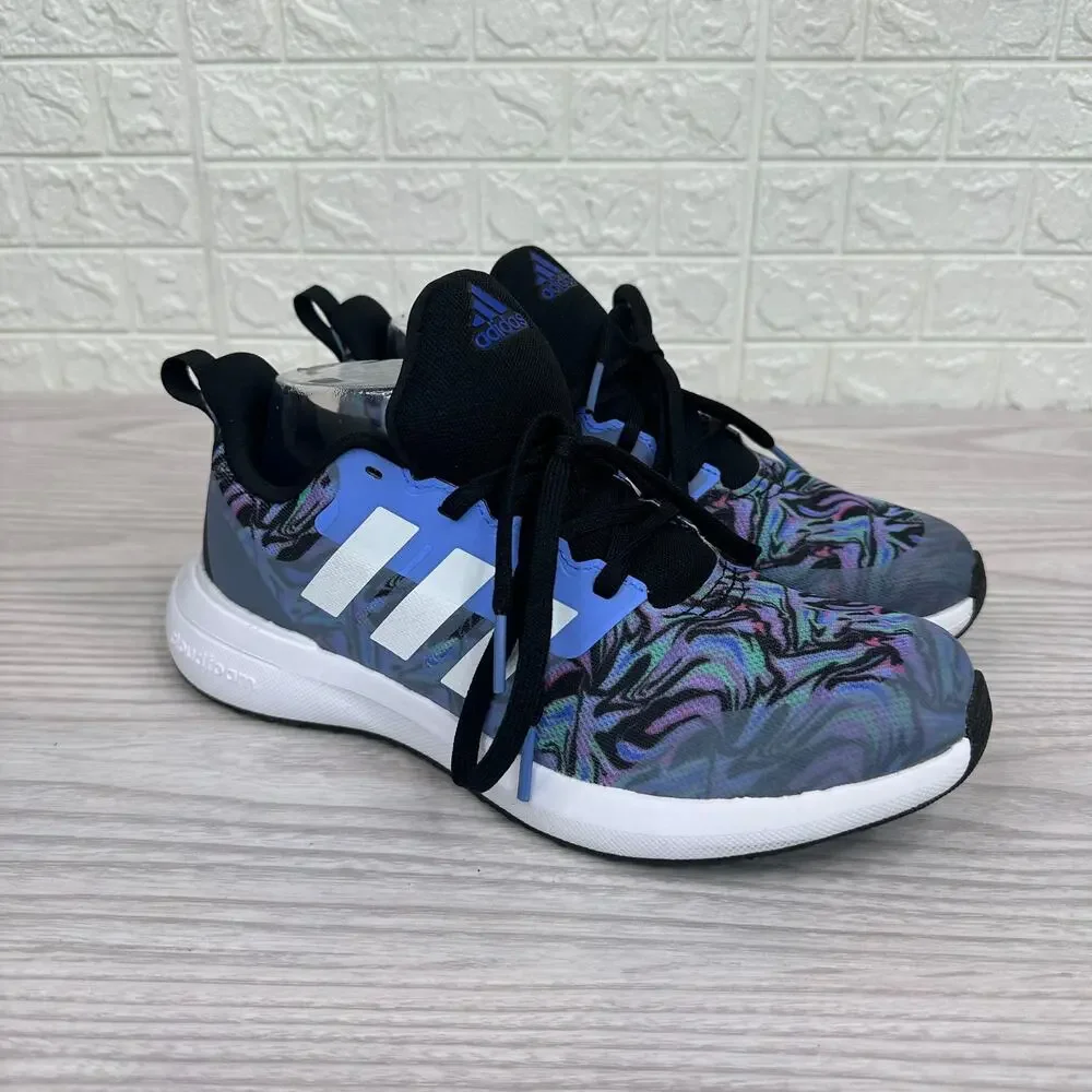 Adidas Running Shoes Blue Black WMNS 6 Athletic Sneakers Lightweight Trainer Gym - Picture 1 of 8